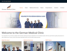 Tablet Screenshot of german-medical-clinic.com